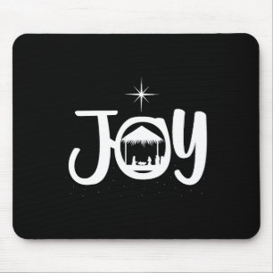 Joy Jesus Nativity Scene Cool Christmas Xmas Chris Mouse Mat