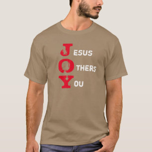 JOY Jesus Others You Customise It T-Shirt