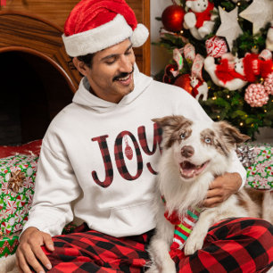 JOY, Merry Christmas Hoodie