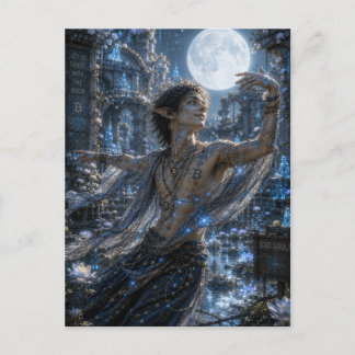 Joy / Moon Dancer / Lunar Garden Postcard