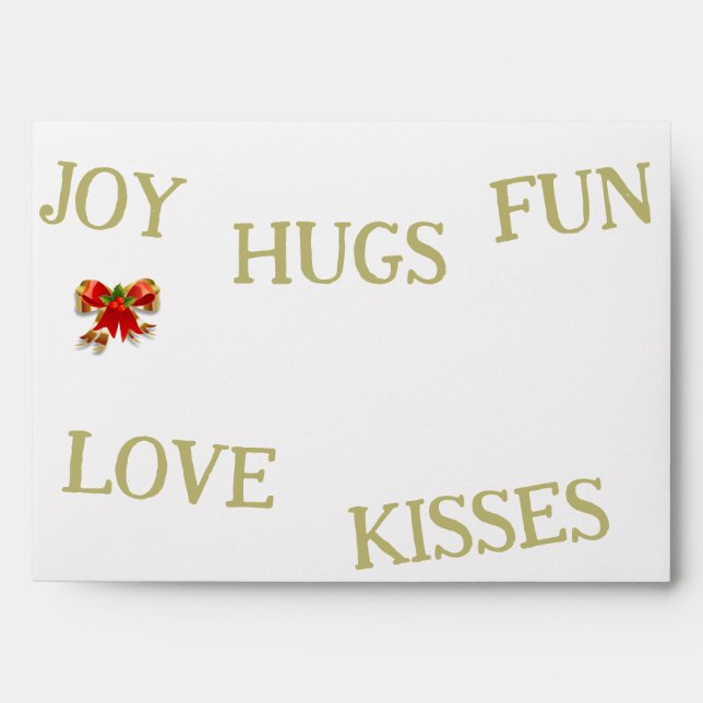 Joy of Christmas Envelope (Front)