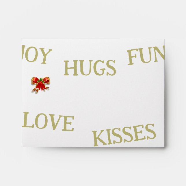 Joy of Christmas Envelope (Front)