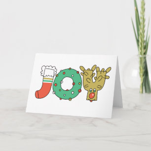 JOY of Christmas (Standard) Holiday Card