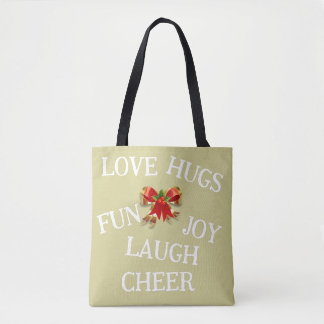Joy of Christmas Tote Bag (Front)