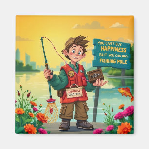 Joy of Fishing Magnet