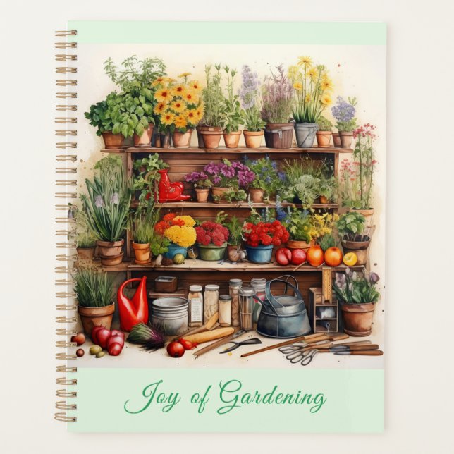 Joy of Gardening Planner (Front)