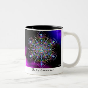 Joy of Resonance/Frequency Two-Tone Coffee Mug