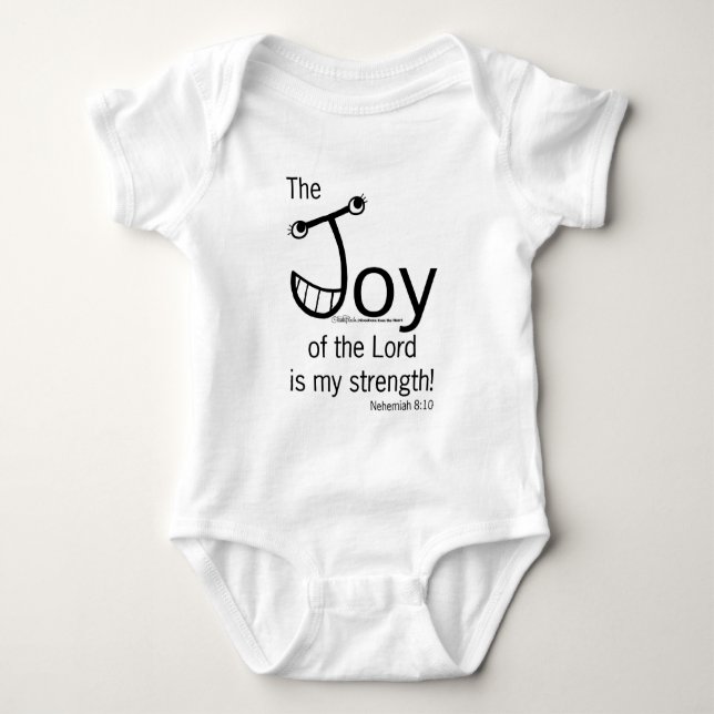 JOY of the Lord Baby Bodysuit (Front)