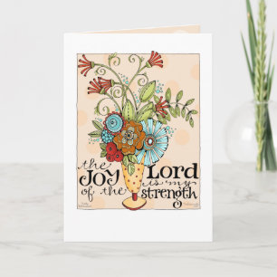 Joy of the Lord - Greeting Card