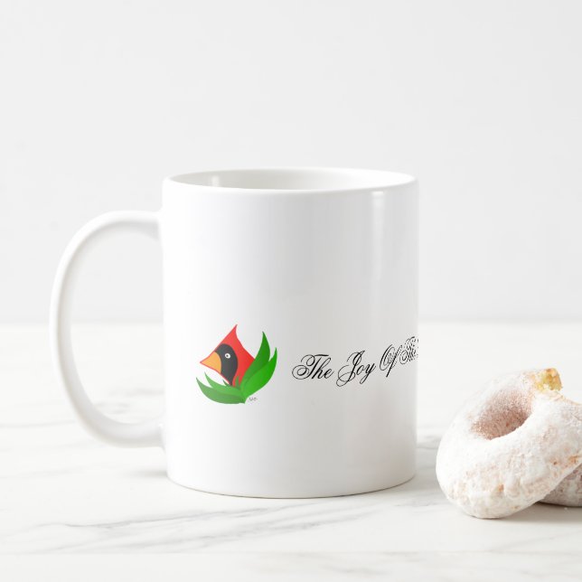 Joy Of The Lord Is My Strength Coffee Mug (With Donut)