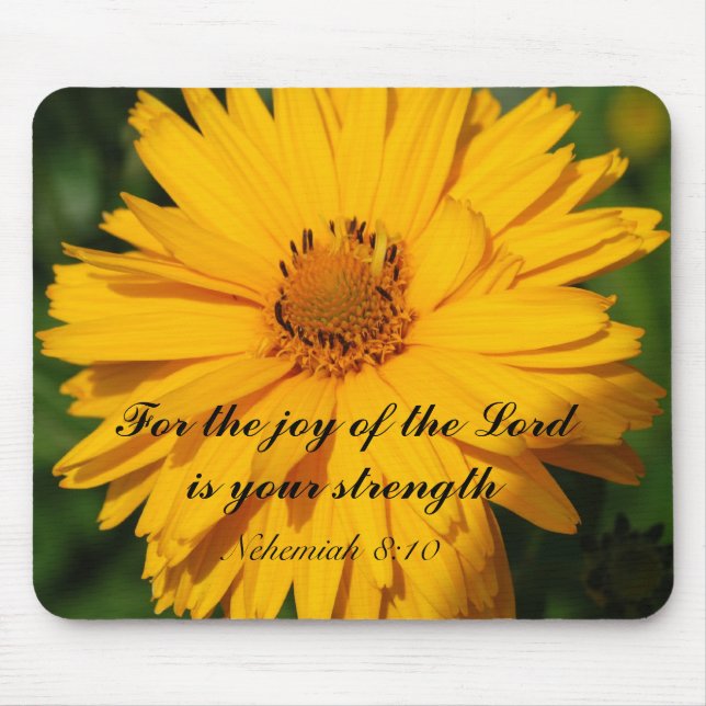 Joy of the Lord Mouse Mat (Front)