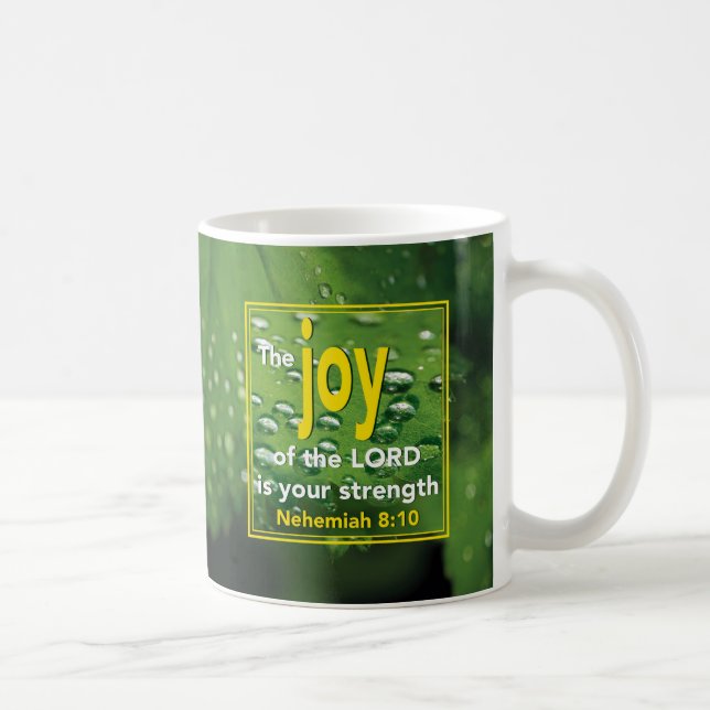 JOY OF THE LORD Personalised Coffee Mug (Right)