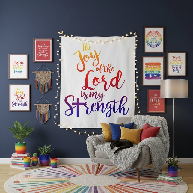 Joy of the Lord Tapestry (Creator Uploaded)