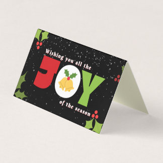 Joy Of The Season 25 Pack Christmas Cards
