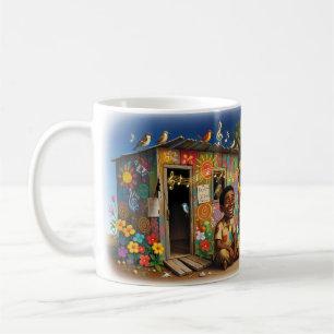Joy Overcomes All Vibrant Community Life Mug