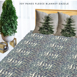 Joy Panes Fleece Blanket