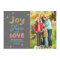 Joy Peace and Love Bright Colours Photo