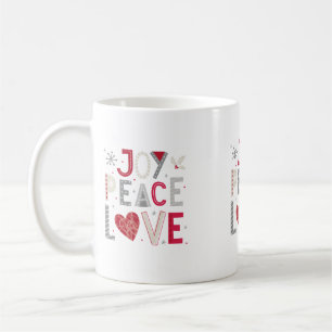 Joy, Peace & Love Coffee Mug