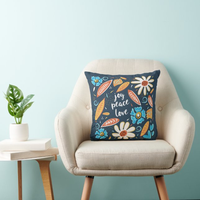 Joy Peace Love Cushion (Chair)