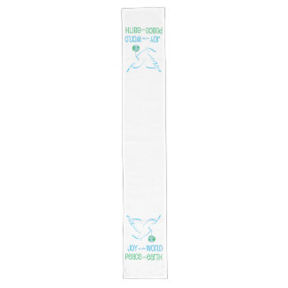 Joy & Peace World Long Table Runner