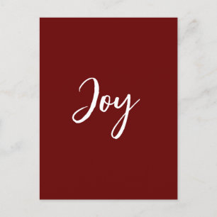 Joy Post Card