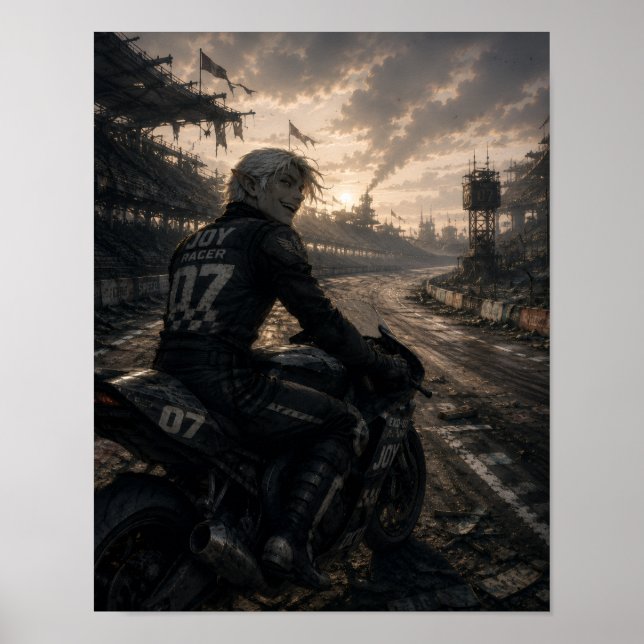 Joy / Racer / Endless Track Poster (Front)