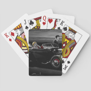 Joy Ride B&W Playing Cards