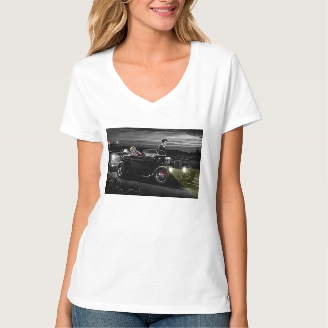 Joy Ride B&W T-Shirt (Front)