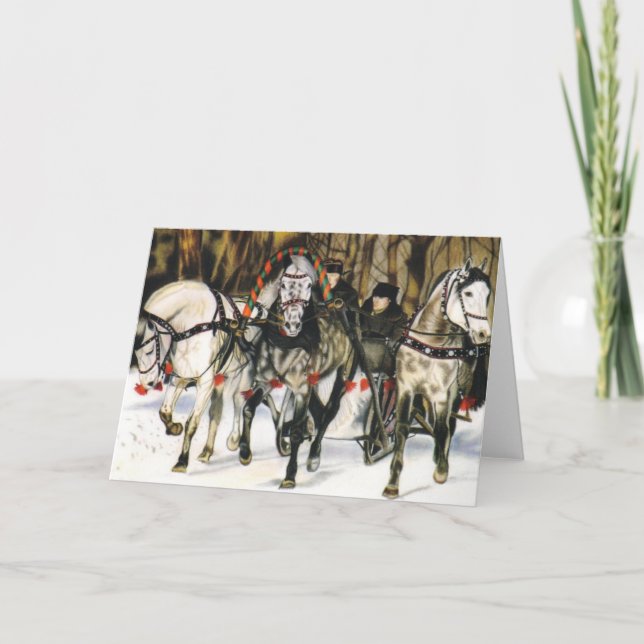 "Joy Ride" Christmas Card (Front)