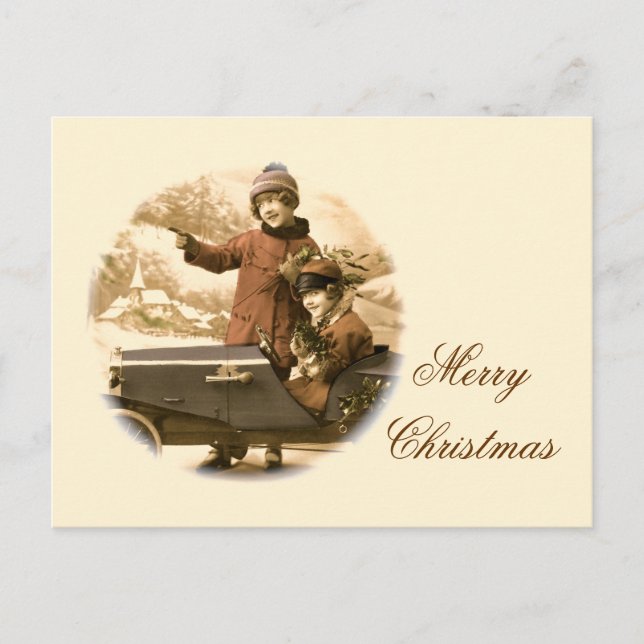 Joy Ride Holiday Postcard (Front)