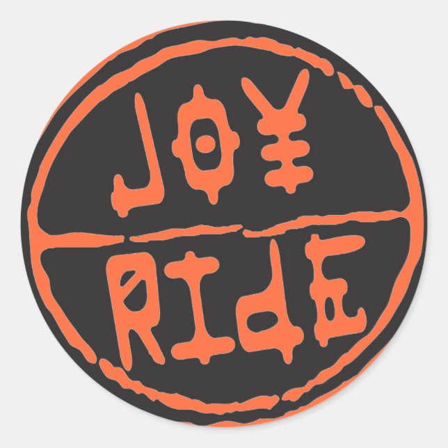 Joy Ride Stickers (Front)