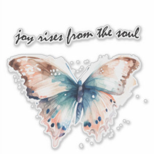 Joy Rises from the Soul Butterfly