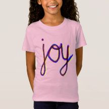 Joy! T-shirt for girls