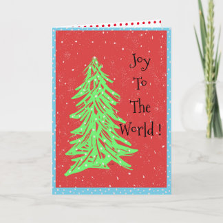 Joy to The World Card