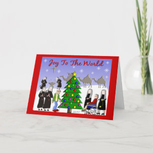 "Joy to the World"  Catholic Nuns Christmas Card