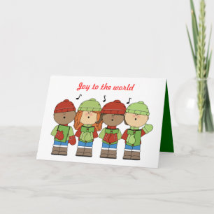 Joy To The World Children Holiday Card