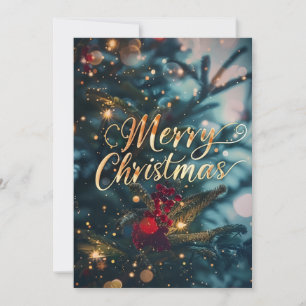 Joy to the World Christian Christmas Card