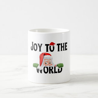 Joy to the World Christmas Art Print - mugs