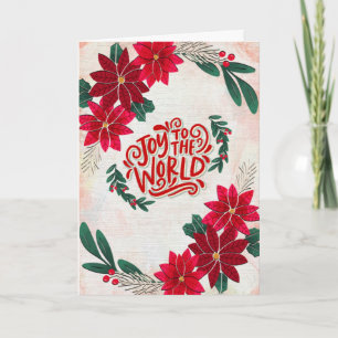 Joy to the World Christmas Card