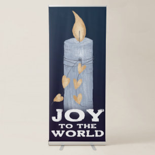 Joy to the World Christmas Church Banner