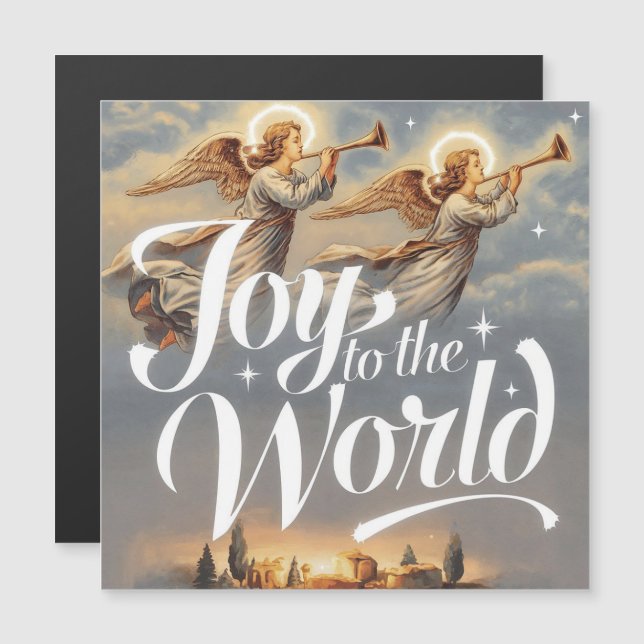 Joy to the World Christmas Design  (Front/Back)