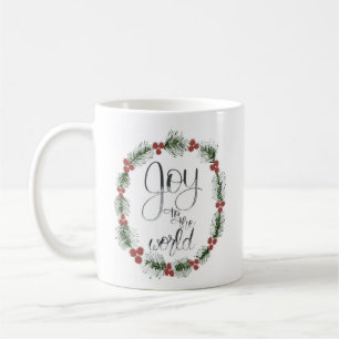 Joy to the World Christmas Mug