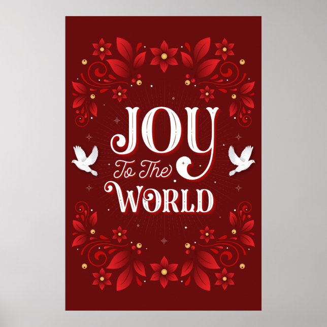 Joy to the World Christmas Poster 24x36 (Front)