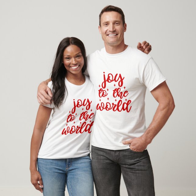 Joy To The World - Christmas T-Shirt (Unisex)