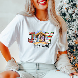Joy to the World Christmas T-Shirt