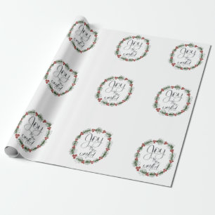 Joy to the World Christmas Wrapping Paper