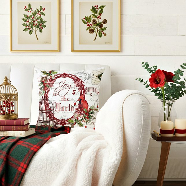 Joy to the world cushion (Creator Uploaded)