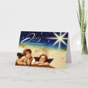 Joy to The World. Fine Art Christmas Cards