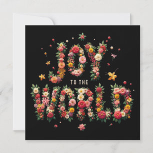 JOY to the World Greeting Cards 
