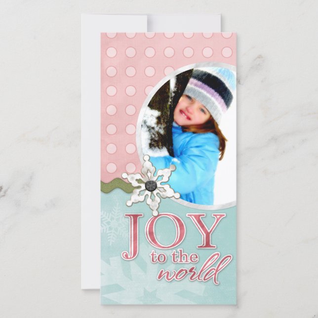 Joy to the World Holiday Card (Front)